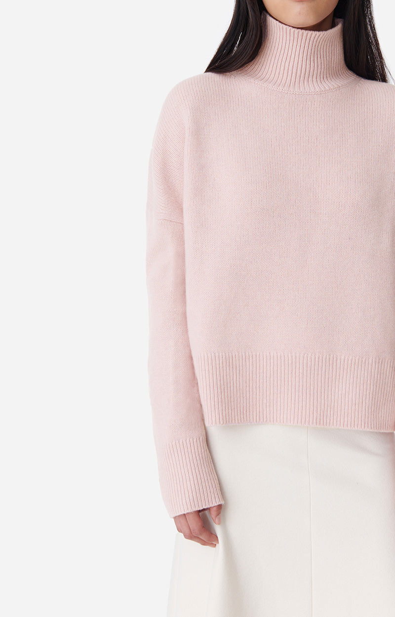 Malo sweater, powder rose