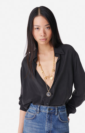Druyat blouse, black
