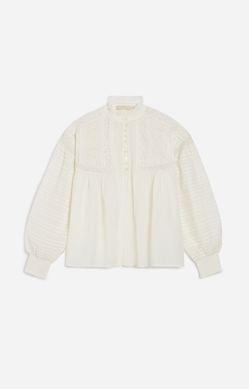 Dahlia blouse, White
