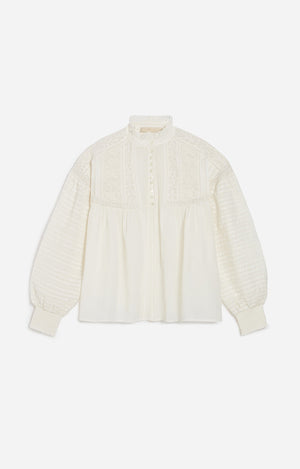 Dahlia blouse, White
