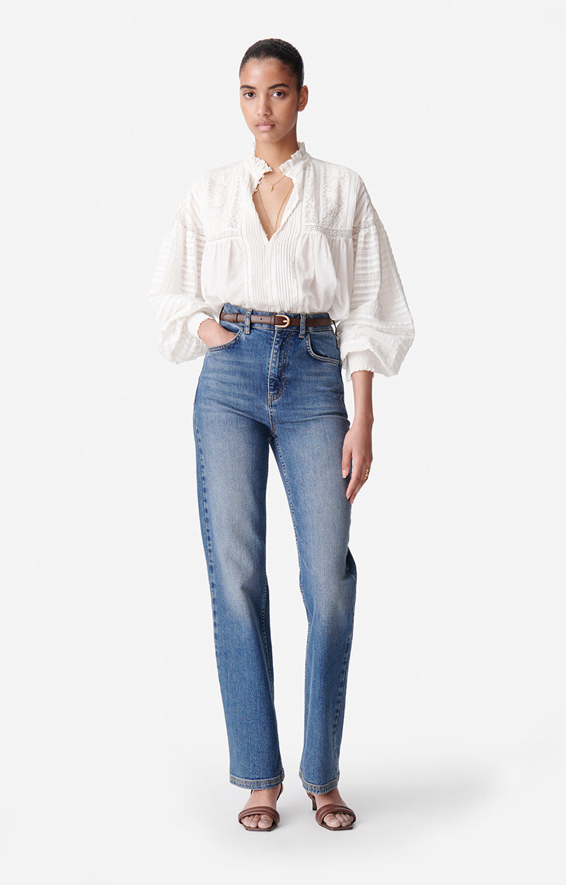 Dahlia blouse, White