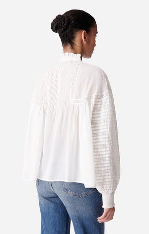Dahlia blouse, White