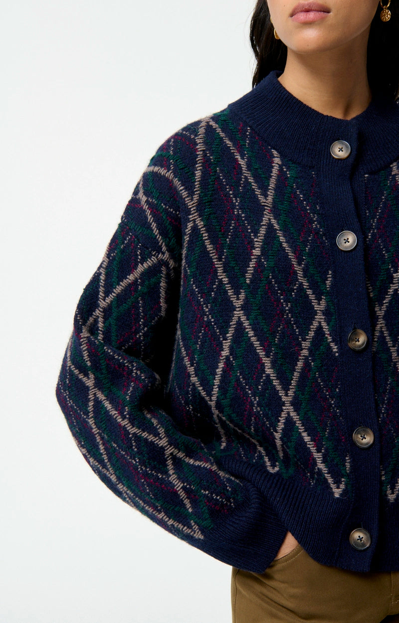 Firenze cardigan, Marine
