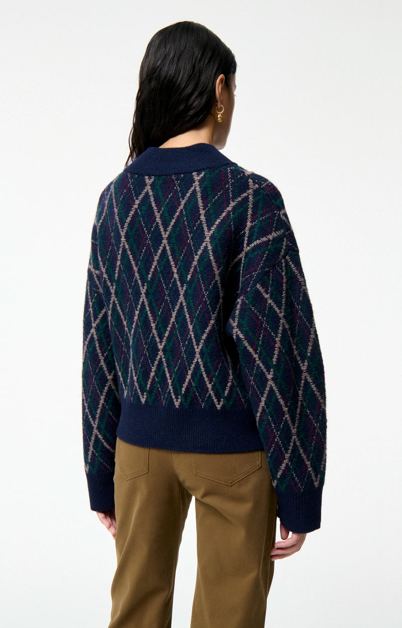 Firenze cardigan, Marine