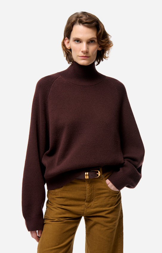 Frene knit, Chocolate
