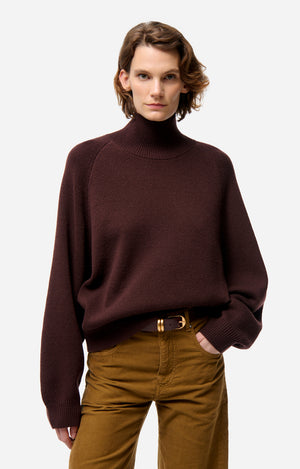 Frene knit, Chocolate