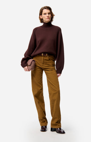Frene knit, Chocolate