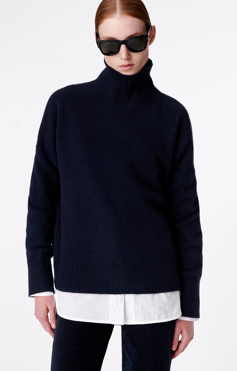 Malo sweater, navy