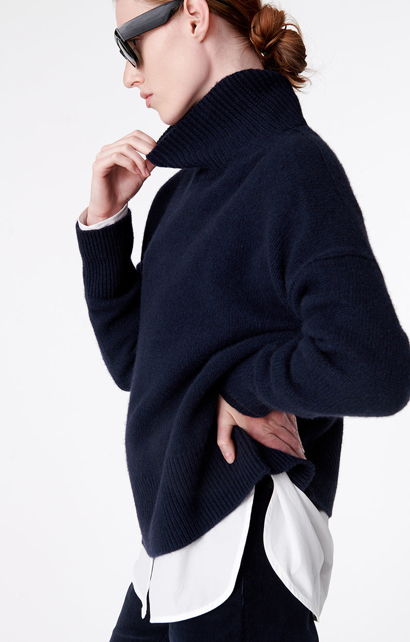 Malo sweater, navy