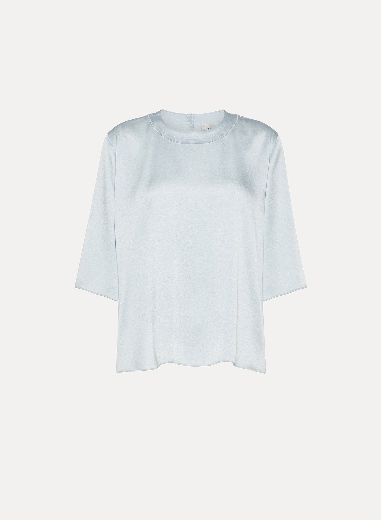 envers satin t-shirt, nuage