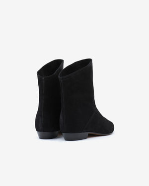 Solvan suede leather ankle boots