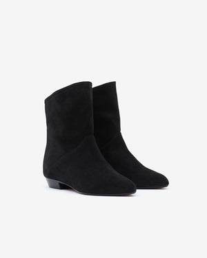 Solvan suede leather ankle boots