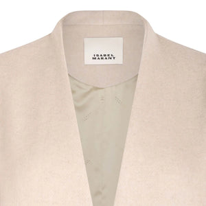 Florane coat, Ecru