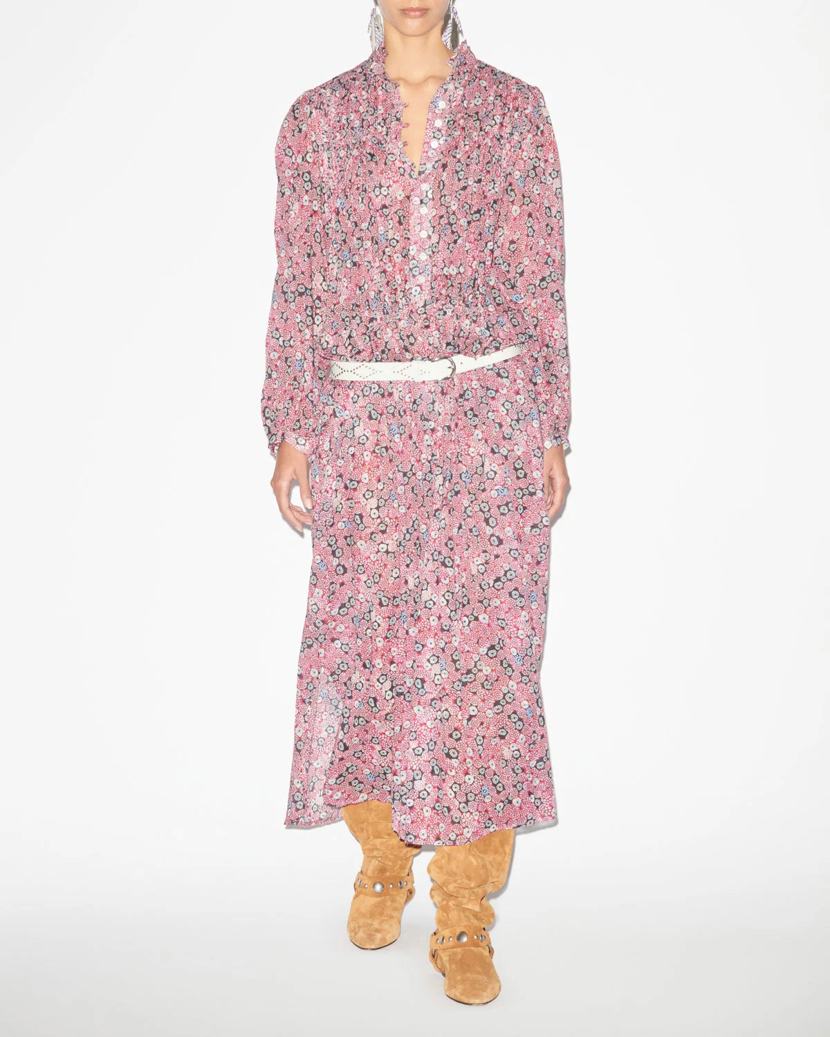 Dalida dress, black/ochre