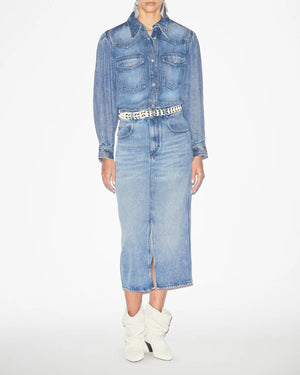Tilauria skirt, light blue