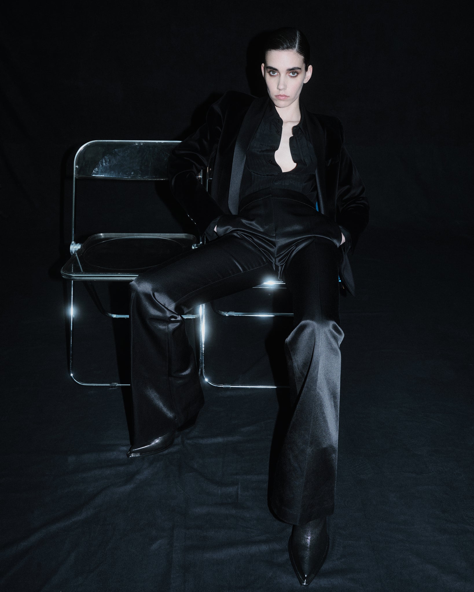 Smoking blazer, velours