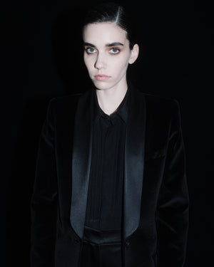 Smoking blazer, velours