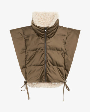 Hoodalie jacket, Khaki