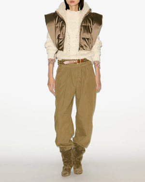 Hoodalie jacket, Khaki
