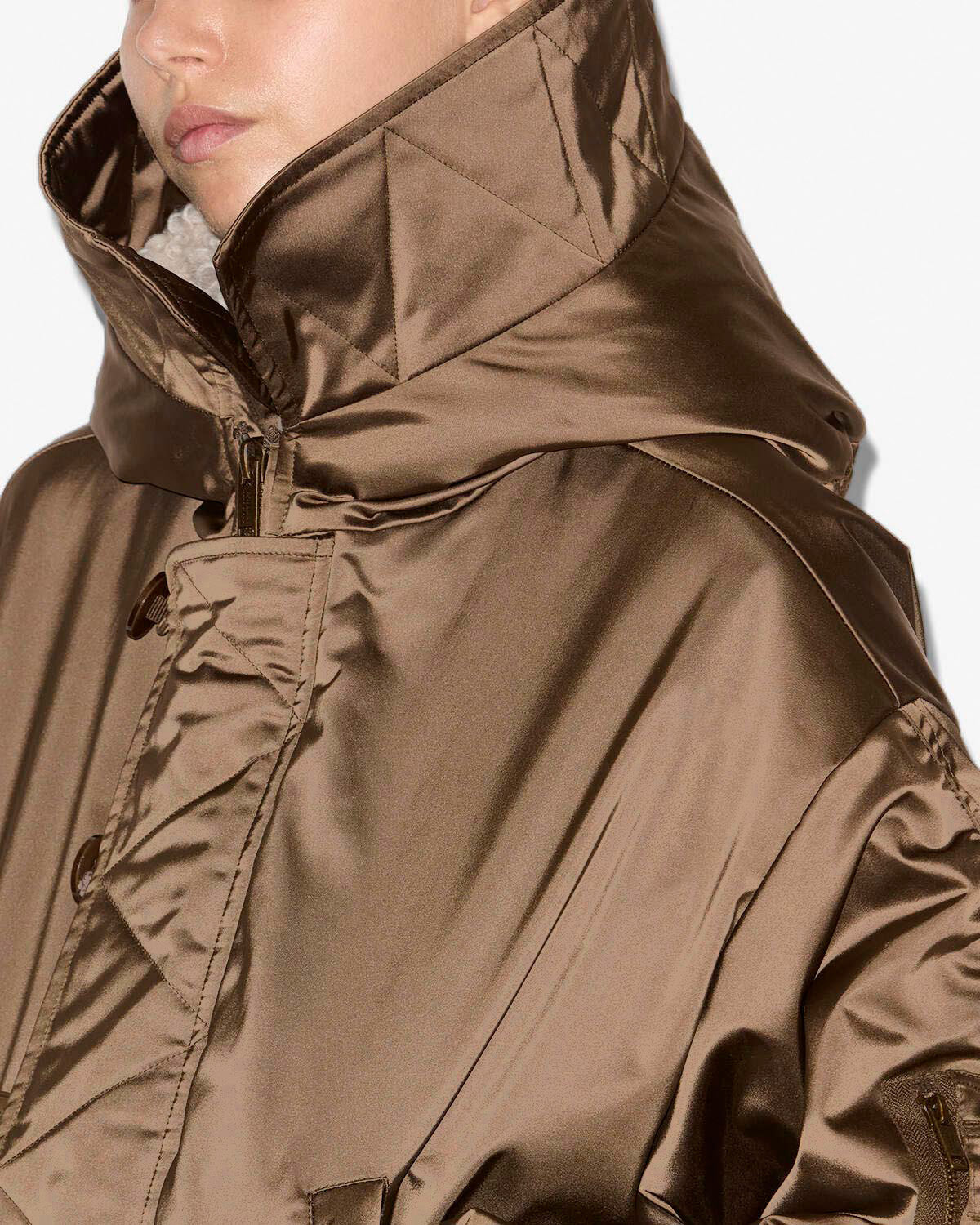 Elisa coat, Khaki