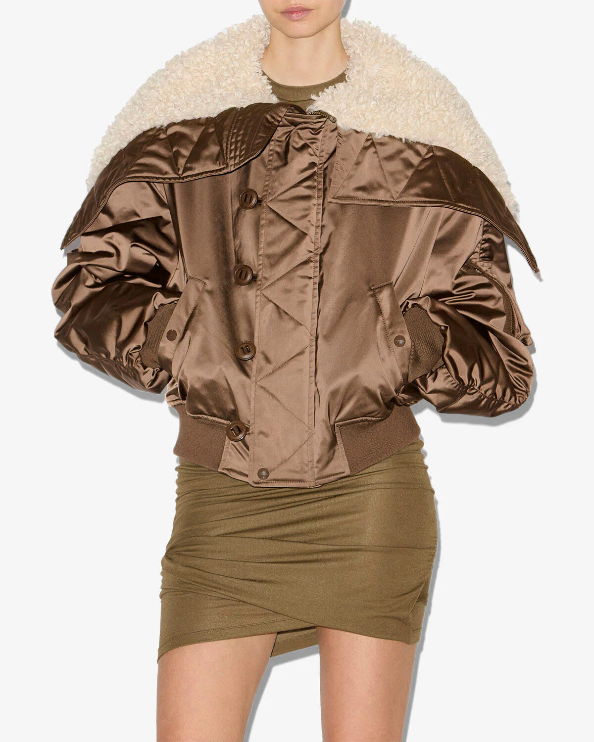 Elisa coat, Khaki