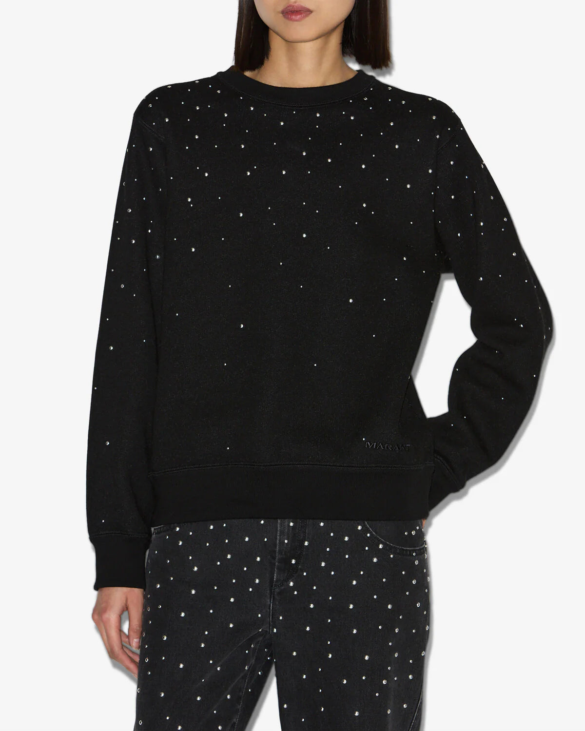 Riseda sweatshirt, Black studs