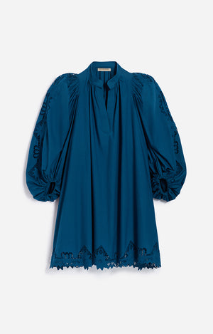 Vanessa dress, petrol