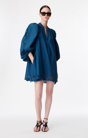 Vanessa dress, petrol