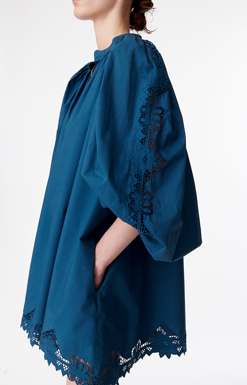 Vanessa dress, petrol