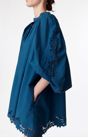 Vanessa dress, petrol