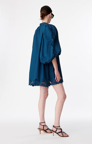 Vanessa dress, petrol