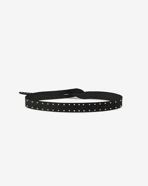 Lecce belt, black stud