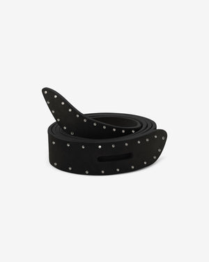Lecce belt, black stud