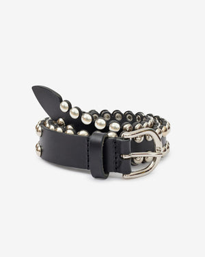 Zap belt, black-silver