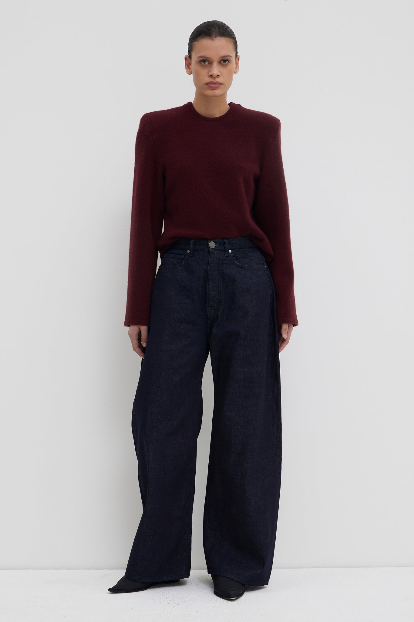 Puriaz barrel leg jeans