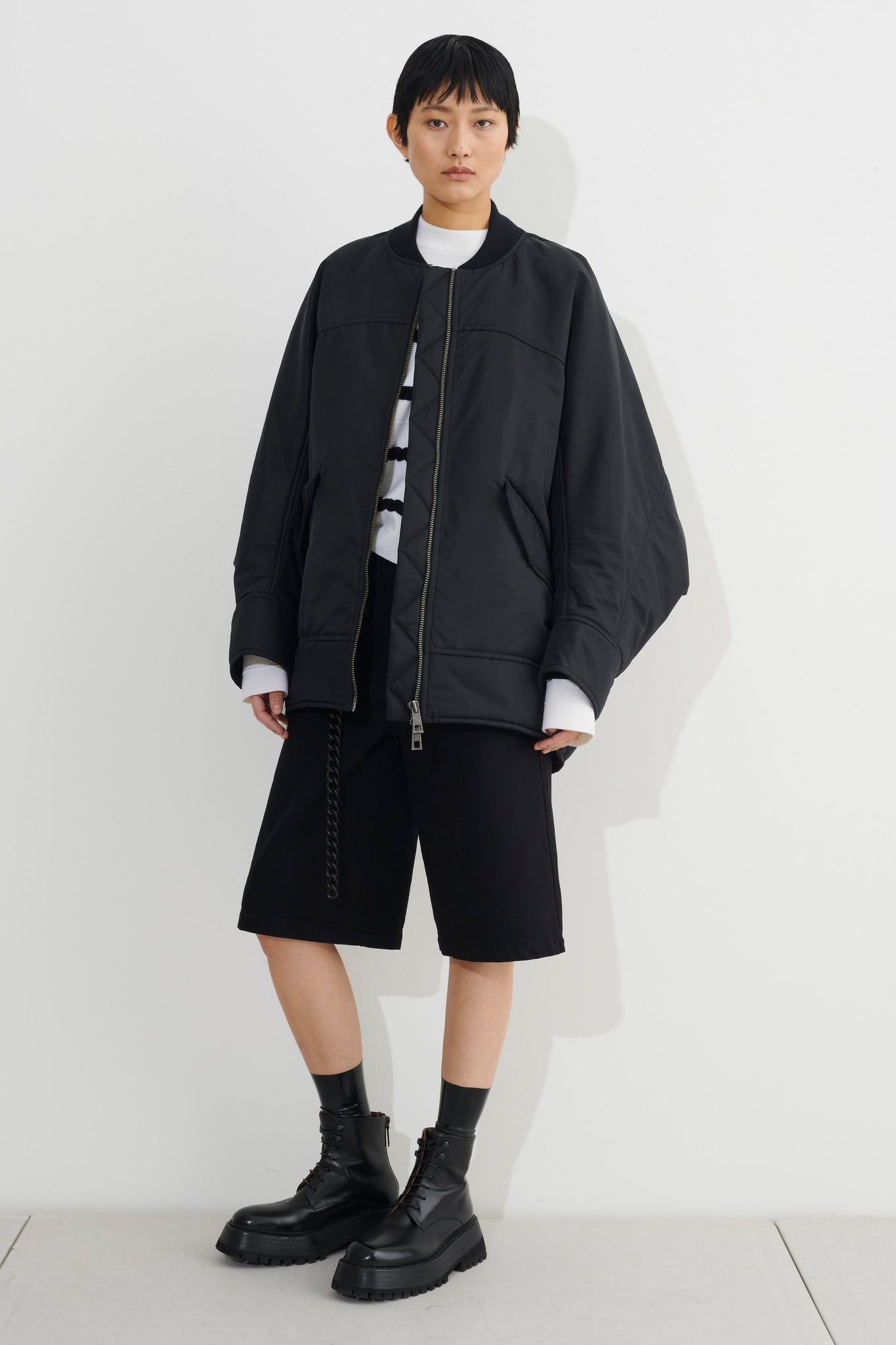 Cato, bomber jacket, black
