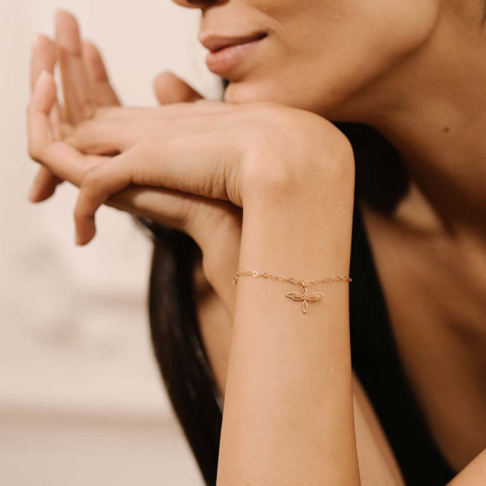 Mini Dragonfly Charm