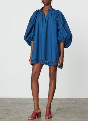 Vanessa dress, petrol