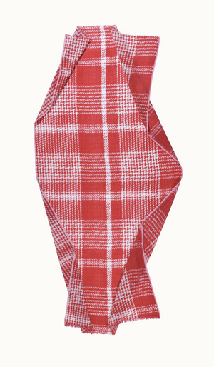 Epice tweed check, garnet red