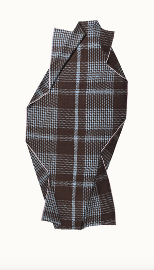 Epice tweed check, dark chocolate