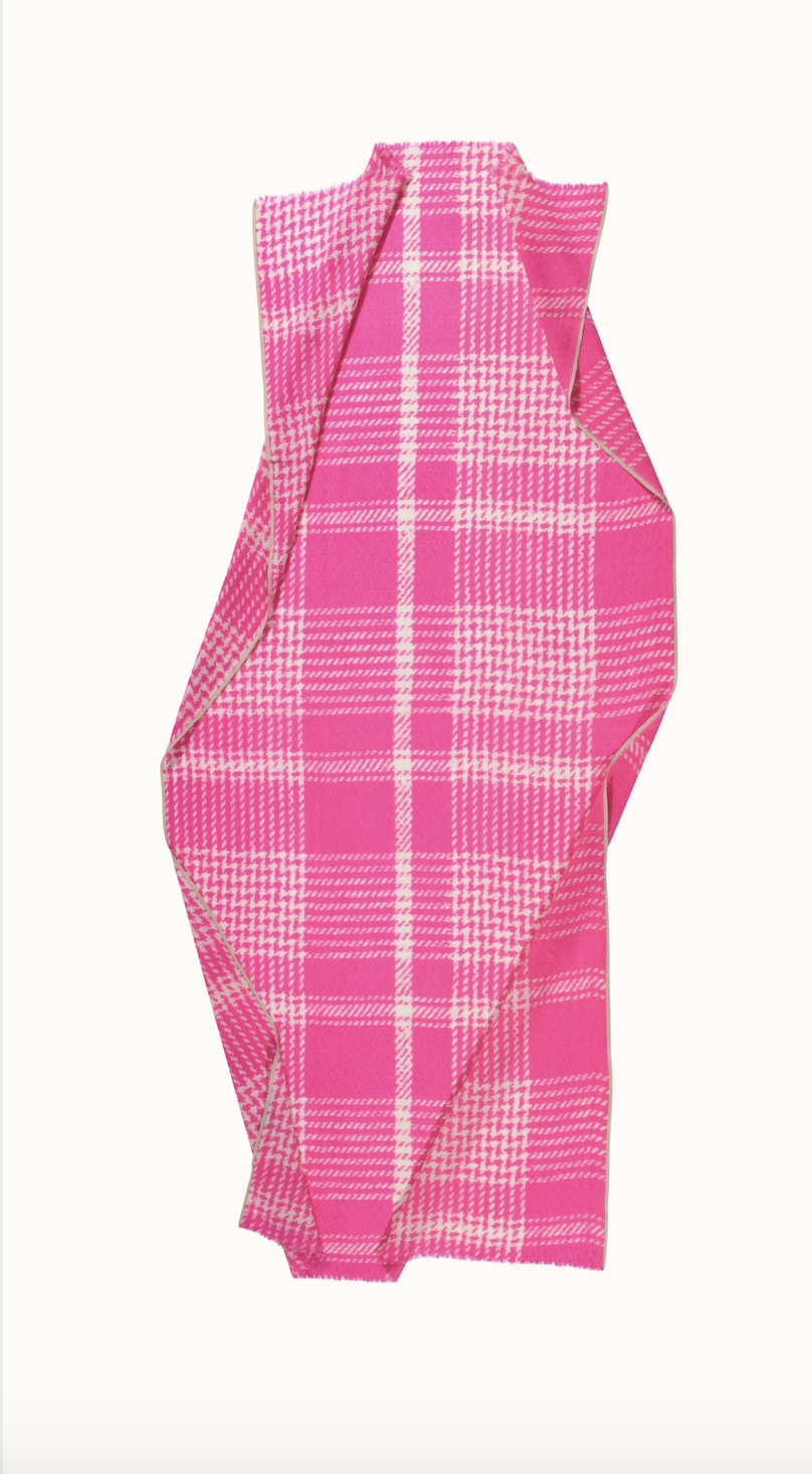 Epice tweed check, pink