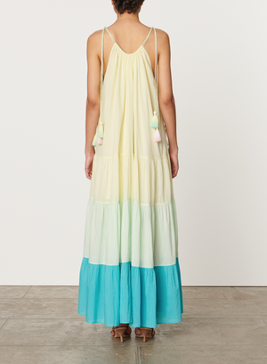 Nuccia dress, citrus