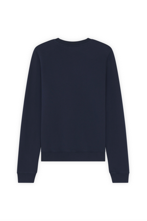 Fox head patch regular sweatshirt, ink blue