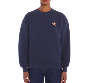 Speedy fox comfort sweat, ink blue