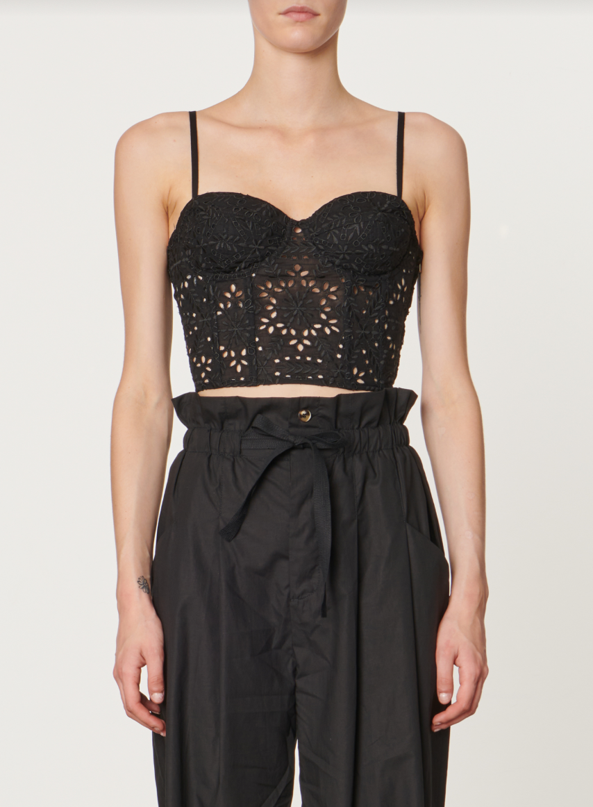 Cairo top, black