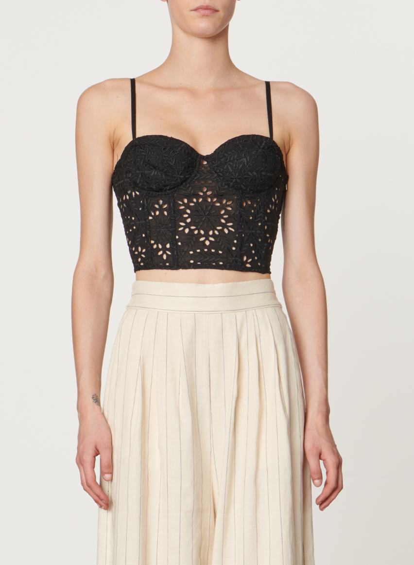 Cairo top, black