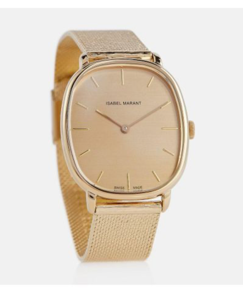 28.07 oval watch, gold