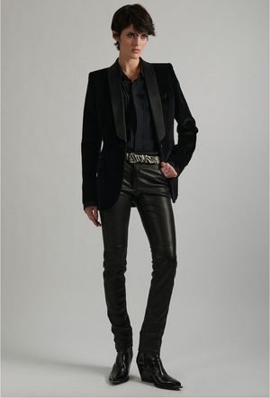 Smoking blazer, velours