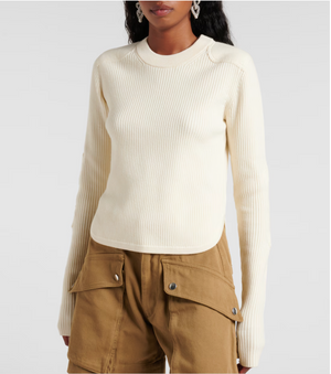 Gabyne pullover, écru
