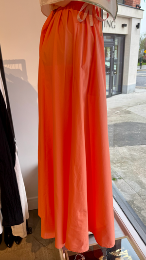 long cotton skirt, pistillo